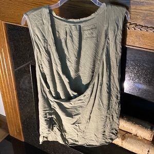 Oversized. We the free. Olive color.great condition. Distressed